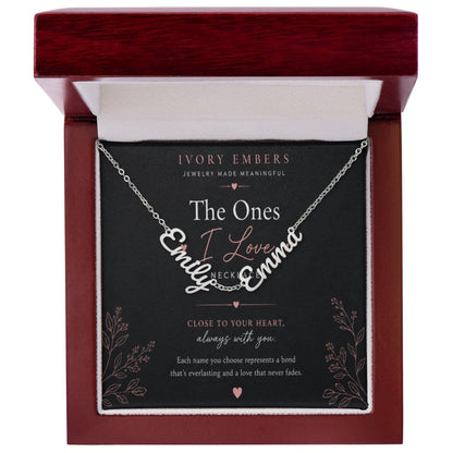 The Ones I Love Necklace - Ivory Embers