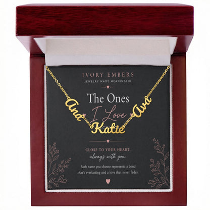 The Ones I Love Necklace - Ivory Embers