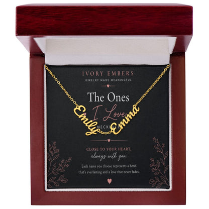 The Ones I Love Necklace - Ivory Embers