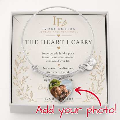The Heart I Carry Bracelet - Ivory Embers
