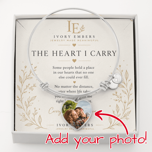 The Heart I Carry Bracelet - Ivory Embers
