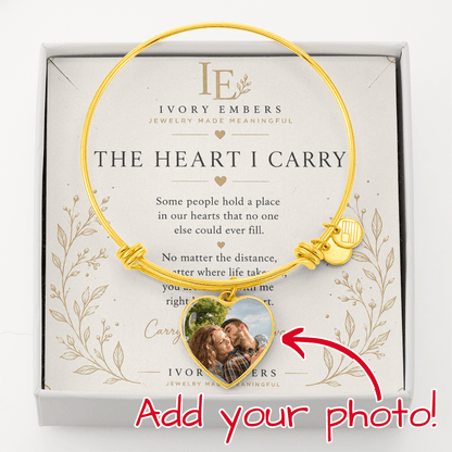 The Heart I Carry Bracelet - Ivory Embers