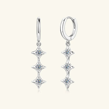 Lumen Arc Earrings - Ivory Embers