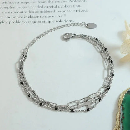 Layerlight Chain Bracelet - Ivory Embers