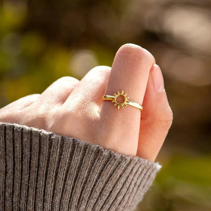 Solara Whisper Ring - Ivory Embers