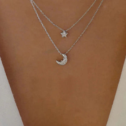 Celestia Drift Necklace - Ivory Embers