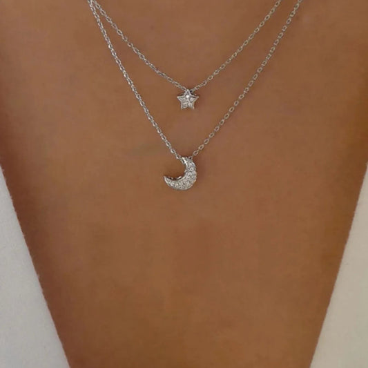 Celestia Drift Necklace - Ivory Embers