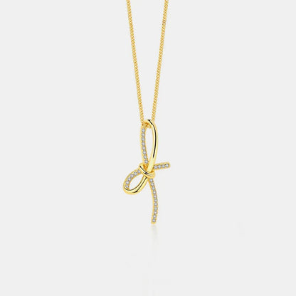 LuxeKnot Necklace - Ivory Embers