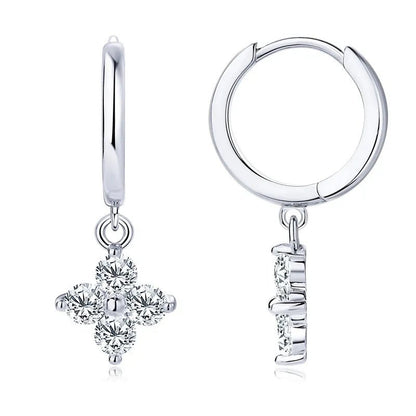 LustraDrop Earrings - Ivory Embers