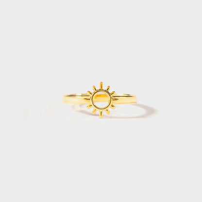 Solara Whisper Ring - Ivory Embers
