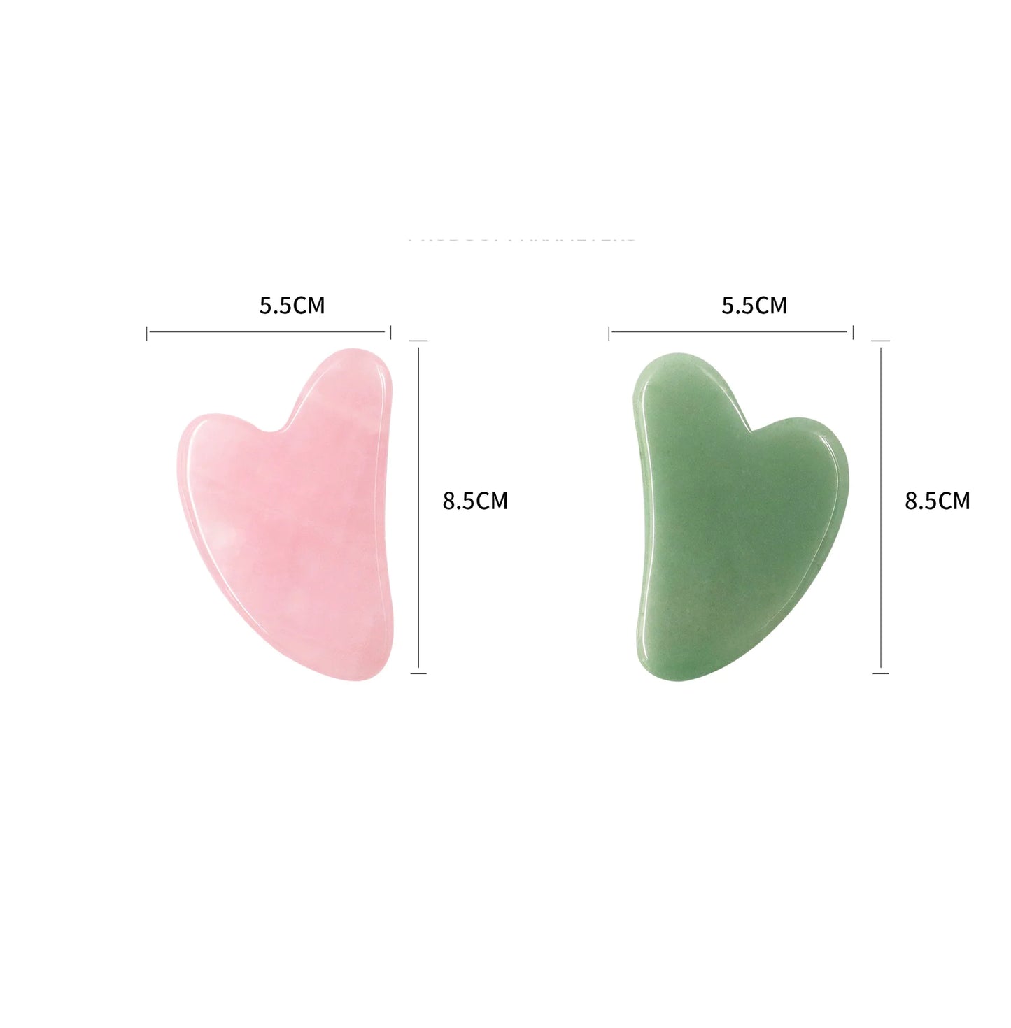 The Whisper Curve: Jade Gua Sha Tool - Ivory Embers