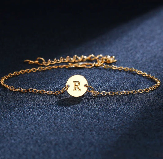 Emberline Initial Bracelet - Ivory Embers